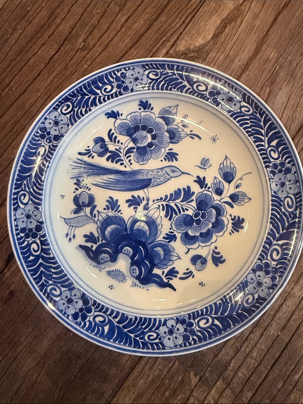Holland Royal Delft blue decor plate